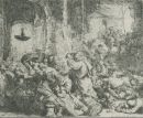 Vorschau: Paul Käberer: [Christus treibt die Händler aus dem Tempel] Kopie nach Rembrandt