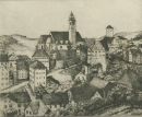 Vorschau: Paul Käberer: Horb a.N. I [mit Stiftskirche und Schurkenturm (1928)]