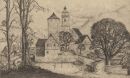 Paul Käberer: Horb a.N. [mit Burggarten, Schurkenturm und Stiftskirche]  - Thumbnail